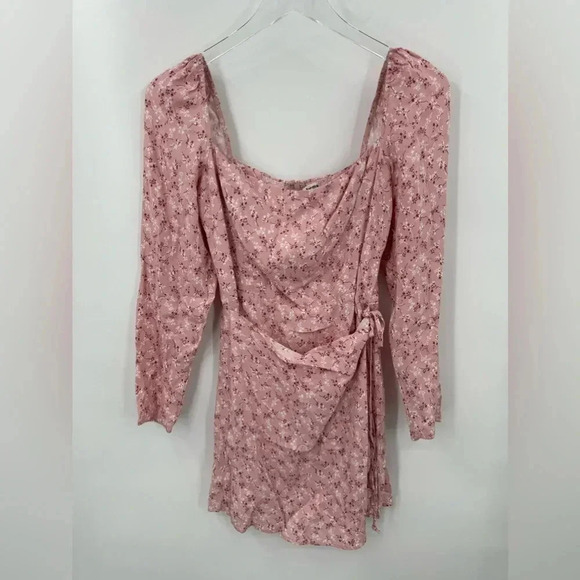 NEW Reformation Rosalie mini dress size 10 B145 - Picture 2 of 5